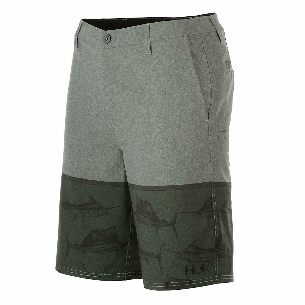 Huk Mens Chino New Slam 21″ Hybrid Walkshorts NWT